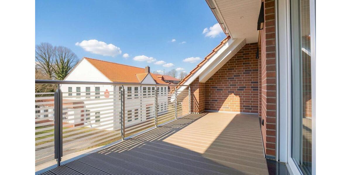 Dachgeschoßwohnung Hage - 3 Zimmer, 93 m&sup2;, 895&euro; | Angebot:25057172