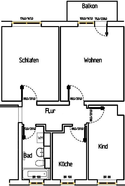 Schicke 3-Raum-Wohnung am Forstberg! zimmer