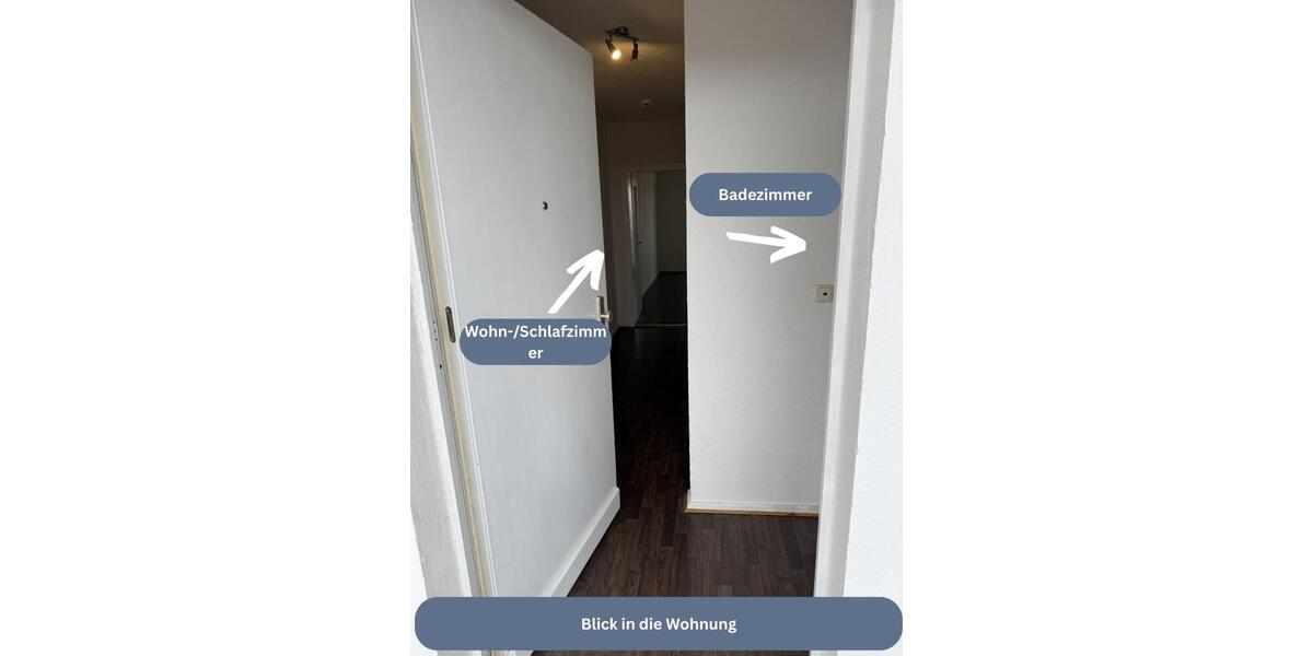Etagenwohnung Braunschweig Lehndorf-Watenbüttel - 1 Zimmer, 40 m&sup2;, 480&euro; | Angebot:26040388