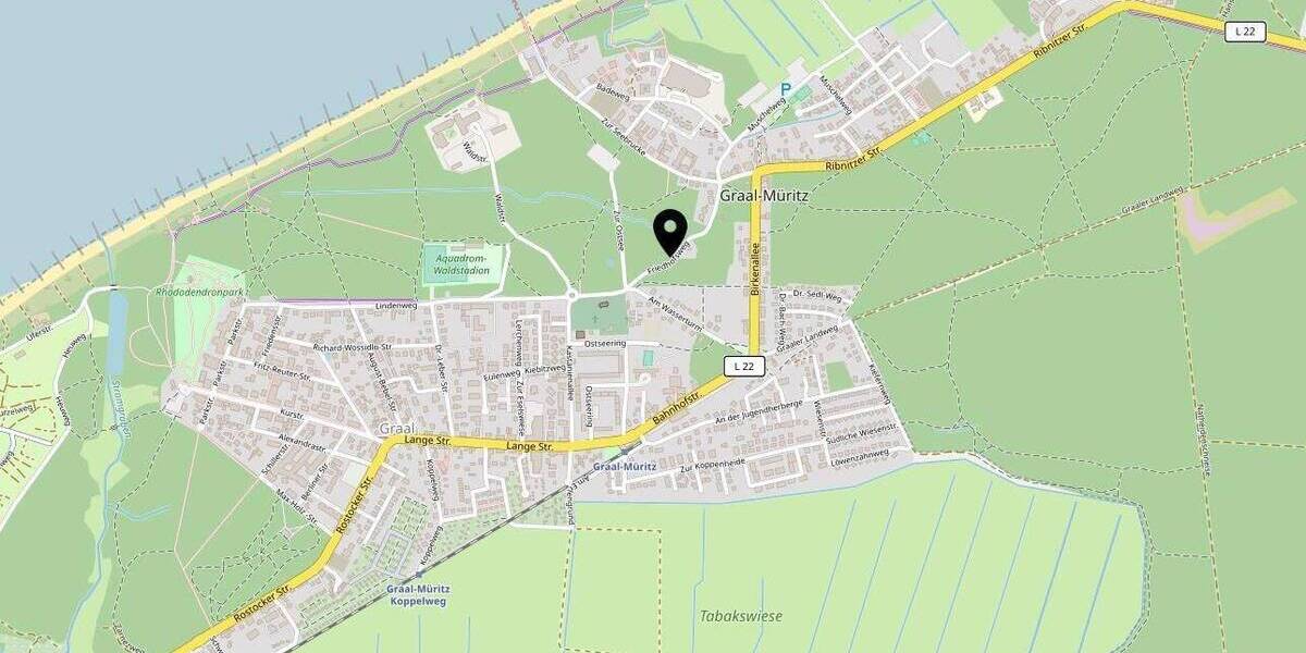 Etagenwohnung Graal-Müritz Müritz - 2 Zimmer, 42 m&sup2;, 800&euro; | Angebot:26834285