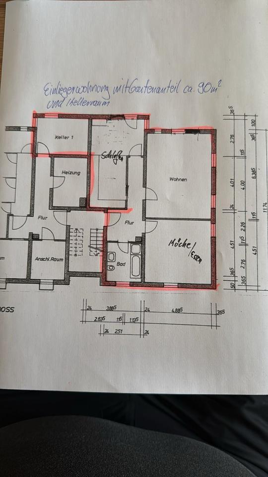 Moderne 2-Zimmer-Wohnung in Lisberg