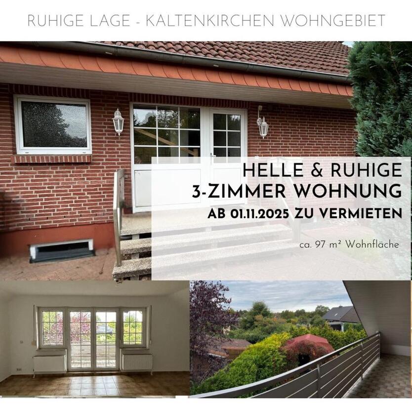 Helle und ruhige 3-Zimmer Dachgeschosswohnung mit Loggia, Garten zimmer
