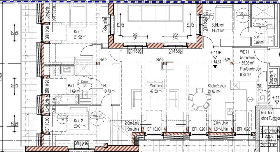 Etagenwohnung München Ludwigsvorstadt-Isarvorstadt - 4 Zimmer, 162 m&sup2;, 3.240&euro; | Angebot:25638267