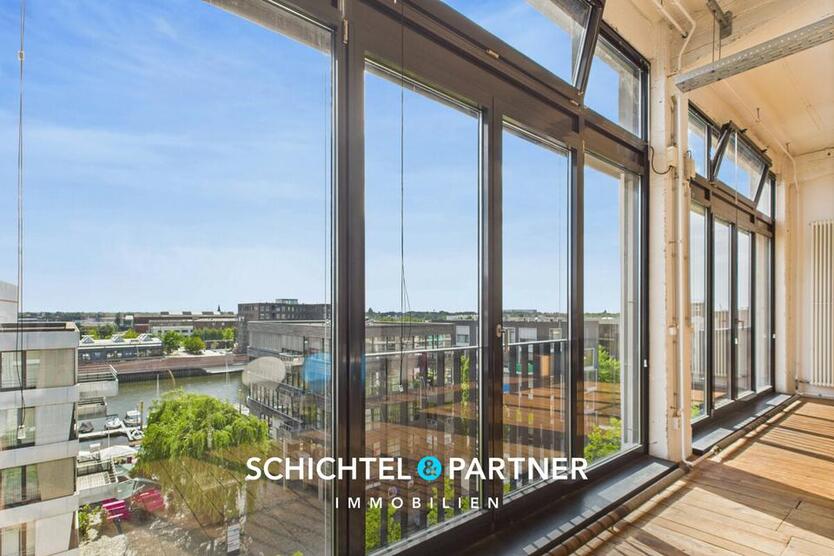 Überseestadt | Weitläufiges Gewerbeloft mit sonnigem Weserblick in Bestlage