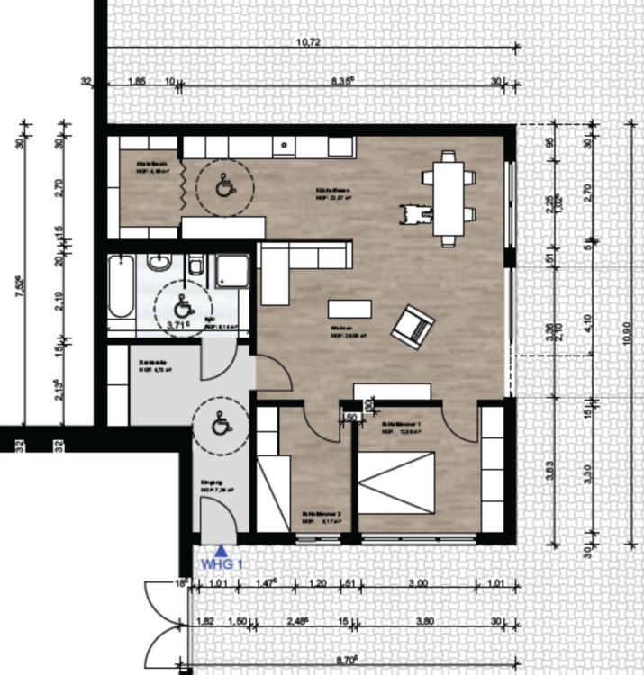 Barrierefreie Erdgeschoßwohnung in Breitenbach – Erstbezug 2026!