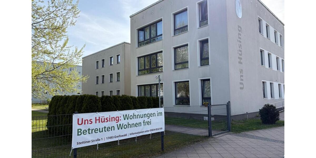 Etagenwohnung Greifswald Eldena - 1 Zimmer, 40 m&sup2;, 500&euro; | Angebot:24489254