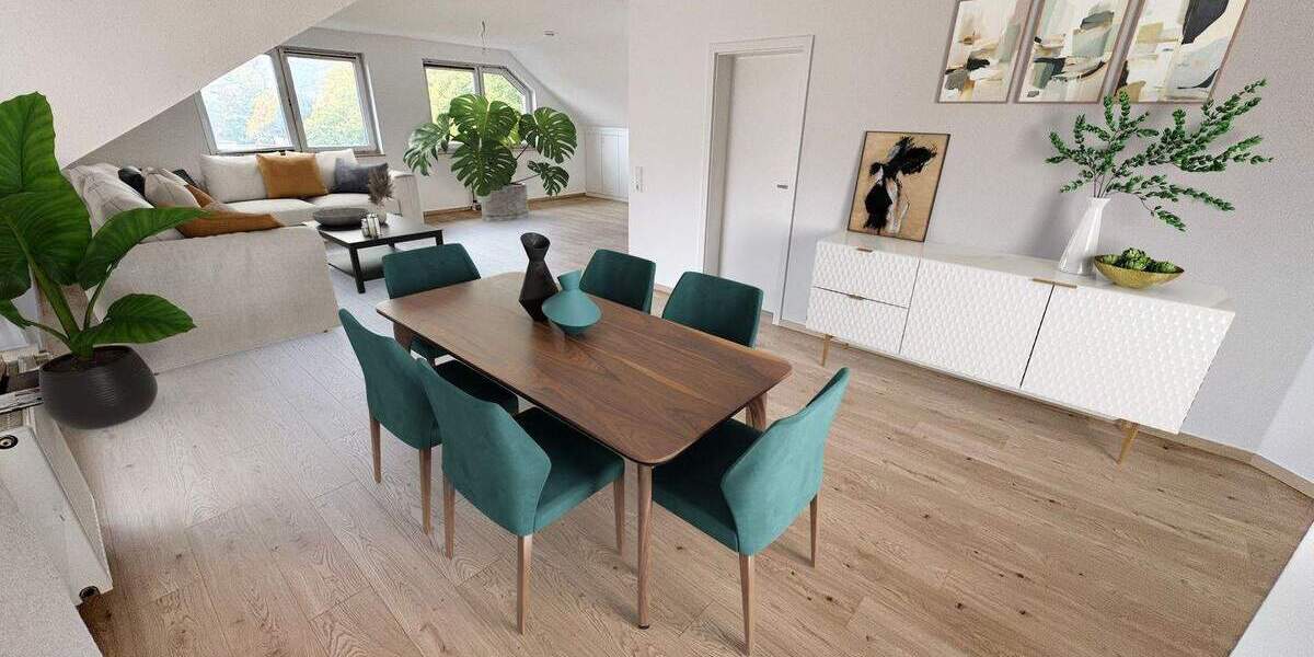 NEU RENOVIERT! SCHICKE 3 ZW, Tageslicht-Bad, G-WC, Dachterrasse 3 zimmer