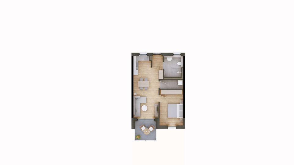 Etagenwohnung Landau an der Isar - 2 Zimmer, 55 m&sup2;, 695&euro; | Angebot:26544488