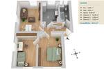 Etagenwohnung Minden Innenstadt - 3 Zimmer, 62 m&sup2;, 625&euro; | Angebot:26568580