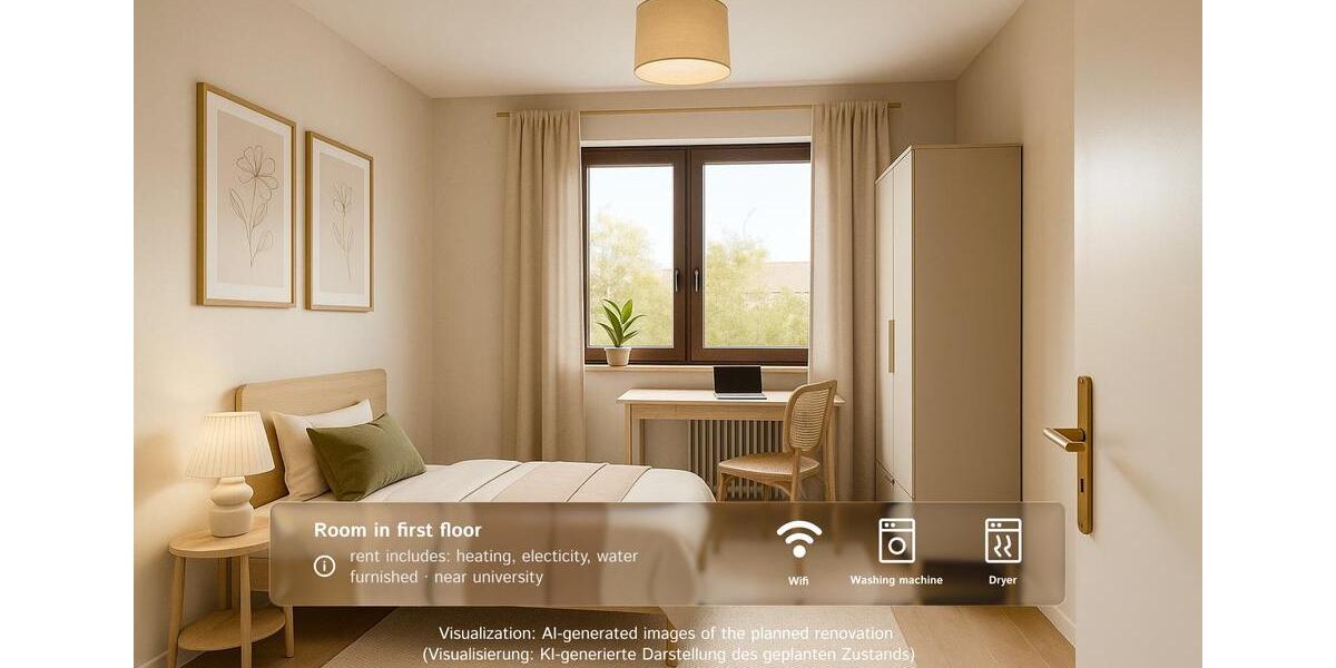 Wohnen auf Zeit Bremen - 1 Zimmer, 10 m&sup2;, 549&euro; | Angebot:26036133