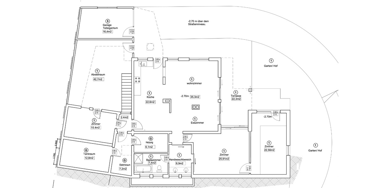 Erdgeschoßwohnung Greding - 3 Zimmer, 160 m&sup2;, 1.440&euro; | Angebot:24974926