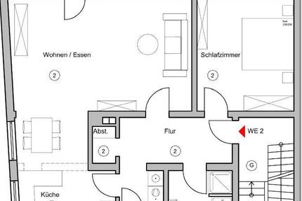Wohnung Düsseldorf Stadtbezirk 7 - 2.5 Zimmer, 89 m&sup2;, 1.350&euro; | Angebot:26678017