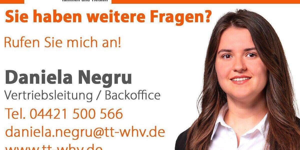 Gewerbeobjekt Wilhelmshaven Fedderwardergroden - 2 Zimmer, 48 m&sup2;, 350&euro; | Angebot:26825666