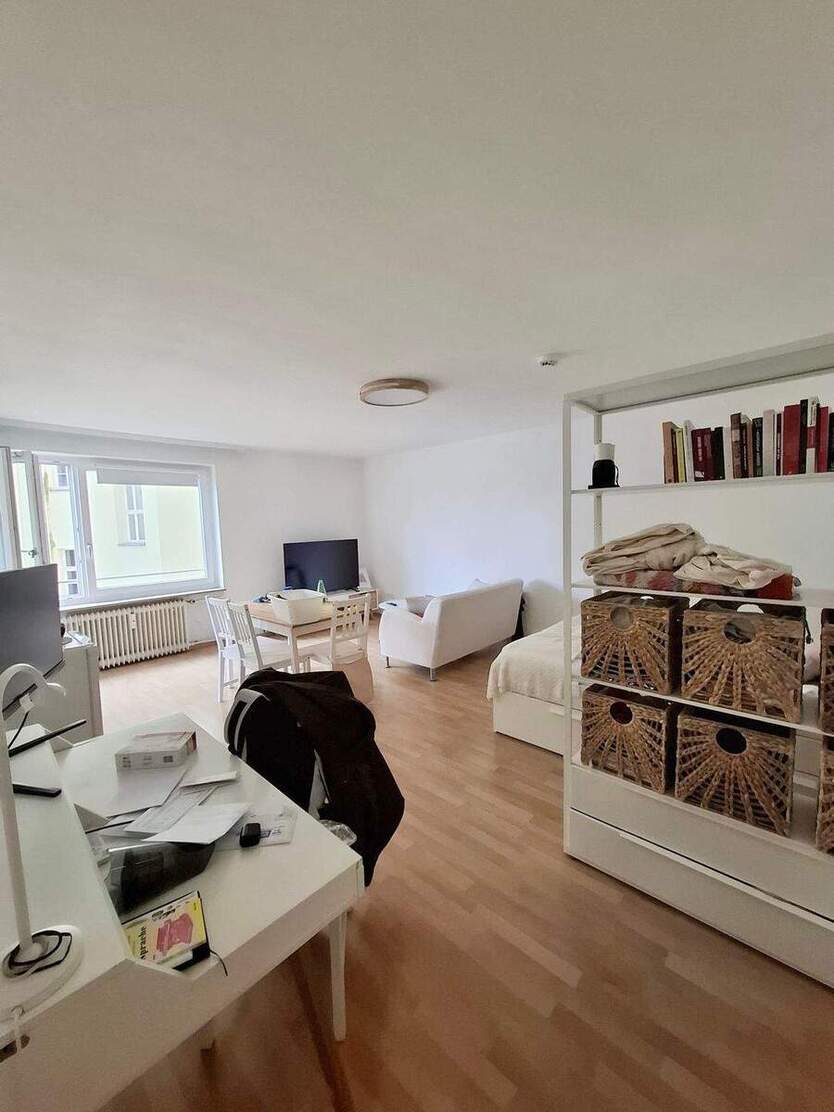 Nähe FH u. Wöhrder Wiese ! Hübsche 1-ZW, 38 m², Balkon, sep. EBK, 2.OG mit Aufzug 1 zimmer