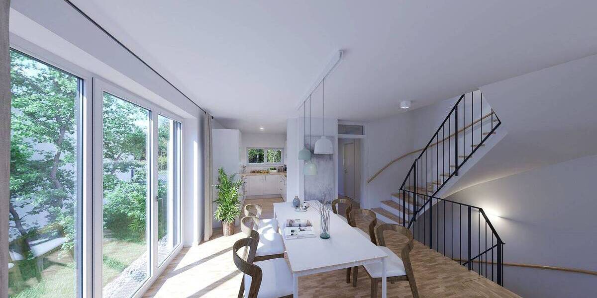 Reihenendhaus Unterföhring - 4 Zimmer, 137 m&sup2;, 3.923&euro; | Angebot:25214160