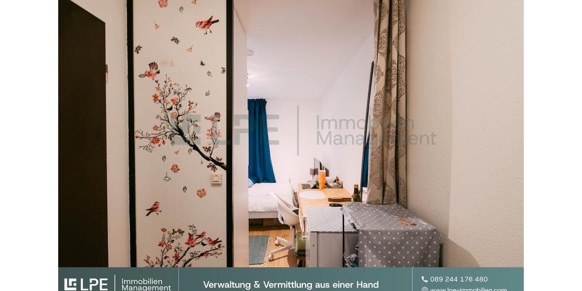 Erdgeschoßwohnung München Messestadt Riem - 1 Zimmer, 16 m&sup2;, 700&euro; | Angebot:26491404
