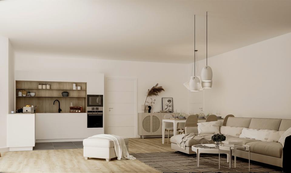 Erstbezug! Exklusive 3-Zimmer-Wohnung im 4. OG mit Terrasse – hochwertiger Neubau in Stadtmitte 3 zimmer