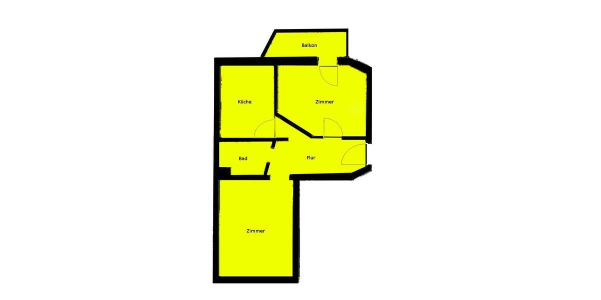 Zimmer Leipzig Gohlis-Mitte - 2 Zimmer, 57 m&sup2;, 500&euro; | Angebot:26275825