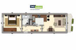 Etagenwohnung Gotha Gotha West - 2 Zimmer, 43 m&sup2;, 255&euro; | Angebot:26841871