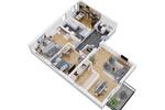 Terrassenwohnung Wiesent - 4 Zimmer, 92 m&sup2;, 995&euro; | Angebot:26690746