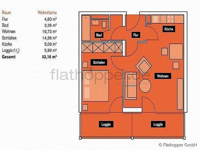 Wohnen auf Zeit München Schwabing-Freimann - 2 Zimmer, 53 m&sup2;, 1.890&euro; | Angebot:25433258