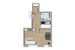 Etagenwohnung Dessau-Roßlau Roßlau - 1 Zimmer, 35 m&sup2;, 228&euro; | Angebot:26635039