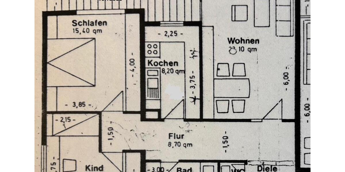 Erdgeschoßwohnung Karlsruhe Wettersbach - 3 Zimmer, 83 m&sup2;, 750&euro; | Angebot:26253129