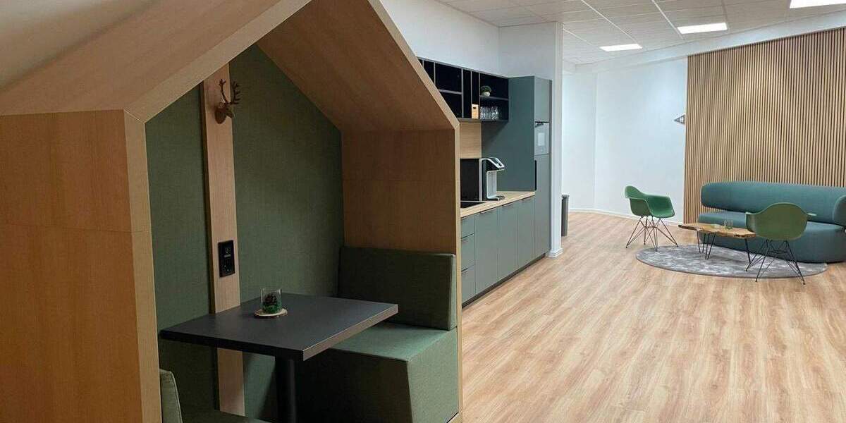 Rivvers Schmitten - Flexibles, möbliertes Büro 2 AP im Grünen zimmer