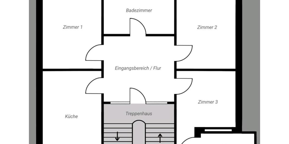 Etagenwohnung Detmold - 3 Zimmer, 72 m&sup2;, 750&euro; | Angebot:25182255
