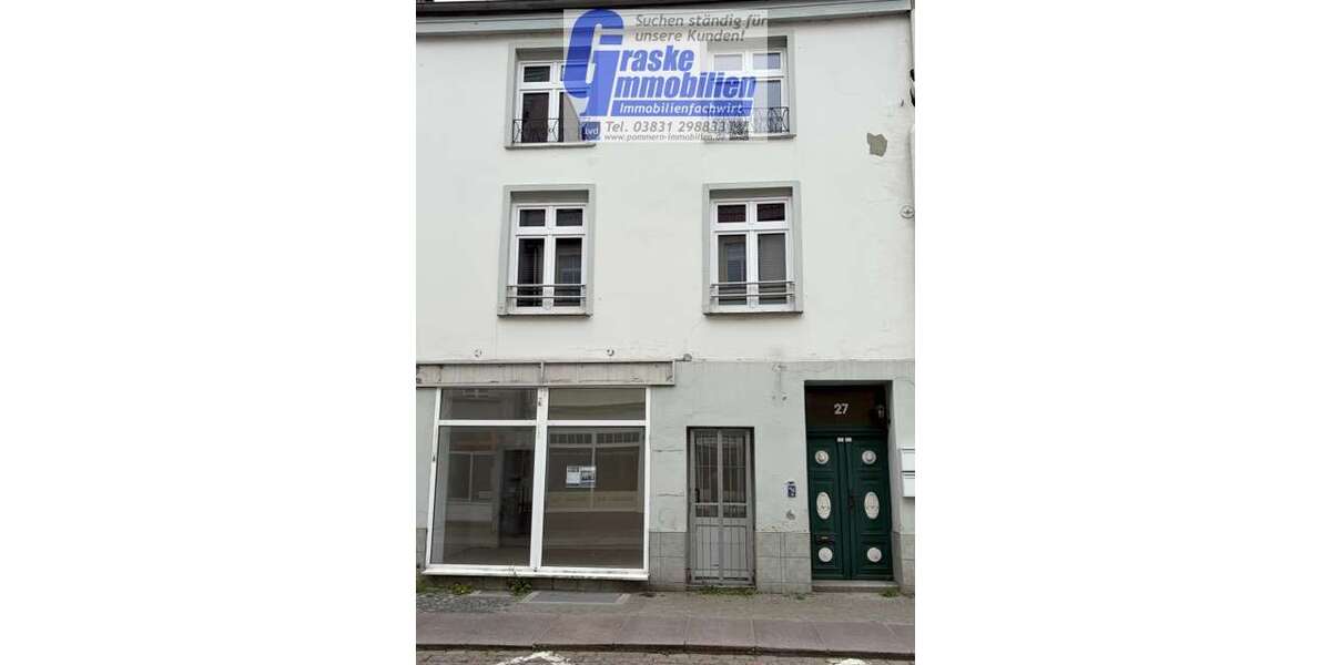 Etagenwohnung Stralsund - 2 Zimmer, 50 m&sup2;, 500&euro; | Angebot:26898319