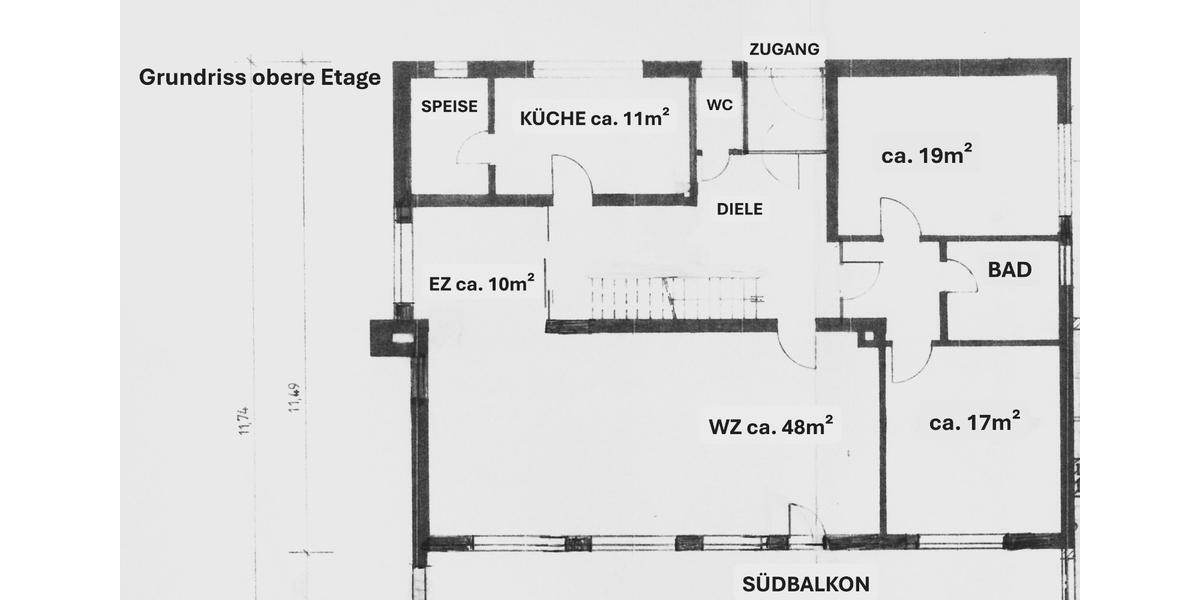 Etagenwohnung Hilpoltstein - 6 Zimmer, 270 m&sup2;, 1.650&euro; | Angebot:23386174