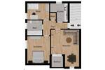 Etagenwohnung Lichtenau - 3 Zimmer, 77 m&sup2;, 925&euro; | Angebot:26820853