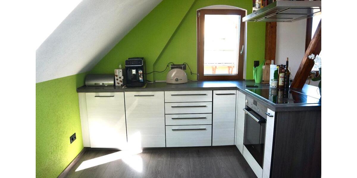 Dachgeschoßwohnung Oelsnitz (Erzgebirge) - 4 Zimmer, 72 m&sup2;, 550&euro; | Angebot:26227355