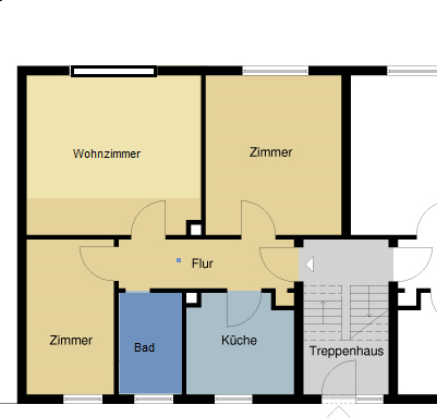 Etagenwohnung Langelsheim Langelsheim (Innenstadt) - 3 Zimmer, 57 m&sup2;, 345&euro; | Angebot:25667974
