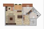 Stilvolle möblierte 2 Zi. Maisonette inkl. NK zimmer