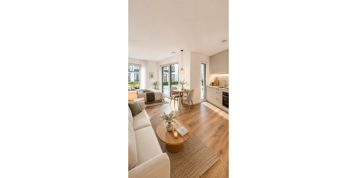 Etagenwohnung Marburg Biegenviertel - 1 Zimmer, 40 m&sup2;, 719&euro; | Angebot:26716523