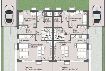 Haus zum Mieten in Töging am Inn 1.650 € 141.65 m² 5 zimmer