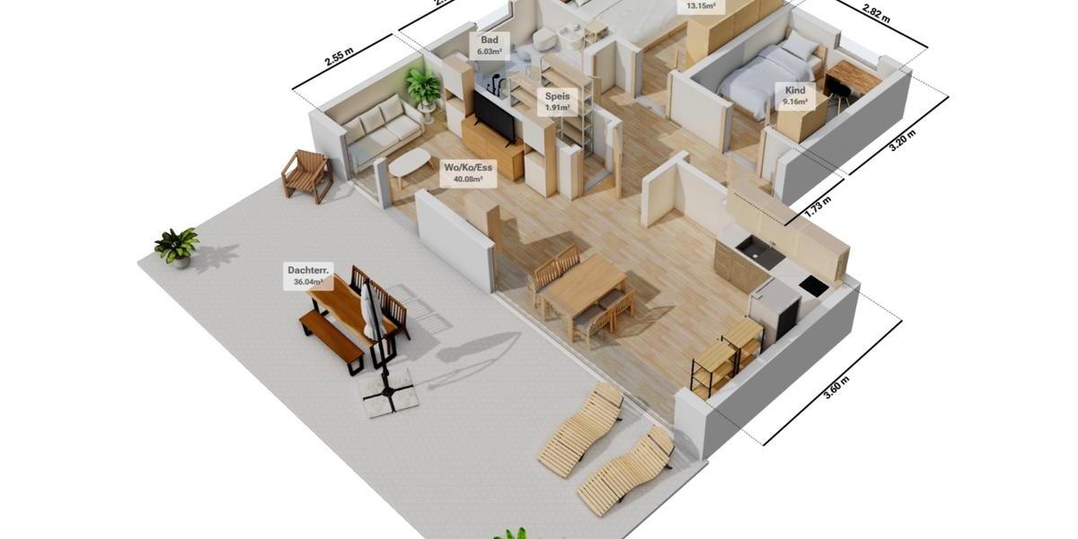 Einfamilienhaus Meßkirch - 3 Zimmer, 88 m&sup2;, 1.200&euro; | Angebot:26003074