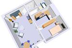Die gefällt mir: ansprechende 1,5-Zimmer-Single-Wohnung direkt an der FH zimmer