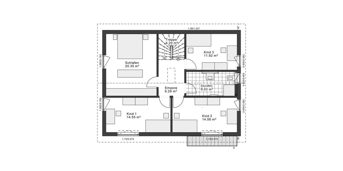 Einfamilienhaus Eichenzell - 4 Zimmer, 160 m&sup2;, 2.080&euro; | Angebot:26704736