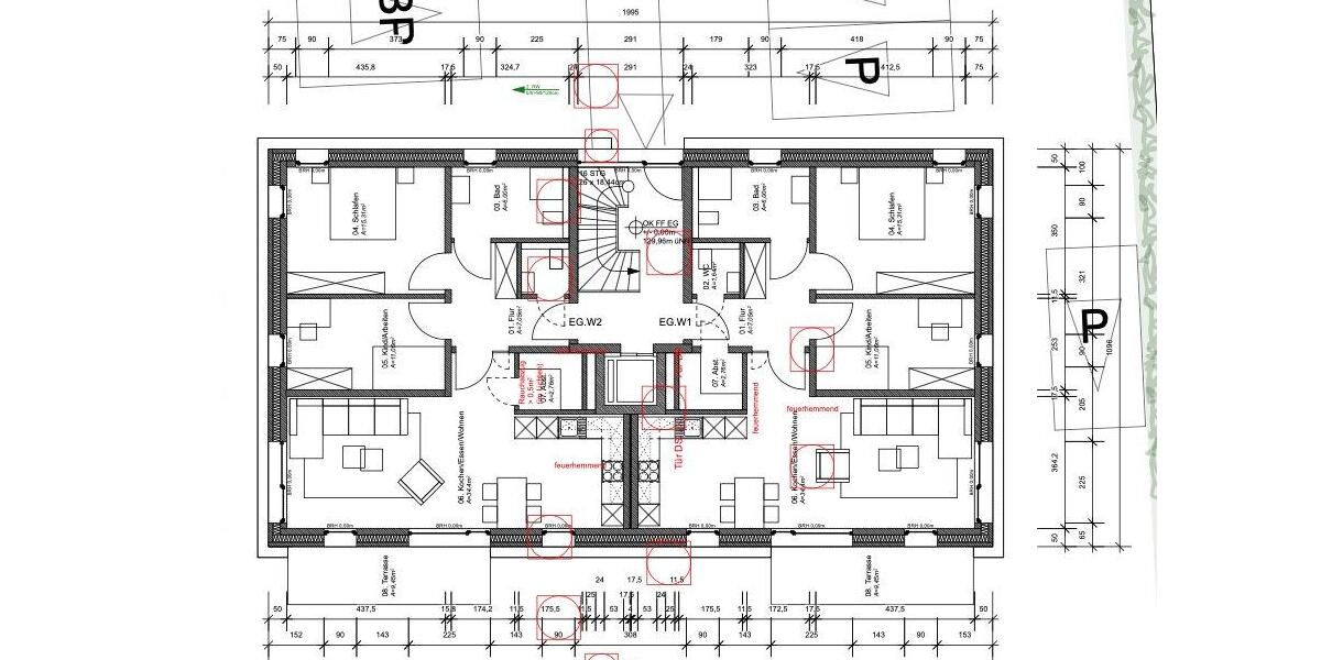 Erdgeschoßwohnung Halle - 3 Zimmer, 81 m&sup2;, 1.250&euro; | Angebot:26459555