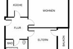 Etagenwohnung Gelsenkirchen Gelsenkirchen-Nord - 2 Zimmer, 56 m&sup2;, 409&euro; | Angebot:26096194
