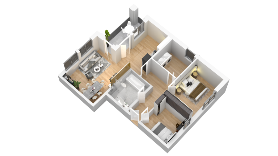 3 u. 4 Zimmerwohnung kurzfristig Verfügbar in zentraler Lage Drabenderhöhe Wiehl - 3- Wiehl Drabenderhöhe | Angebot:20631005