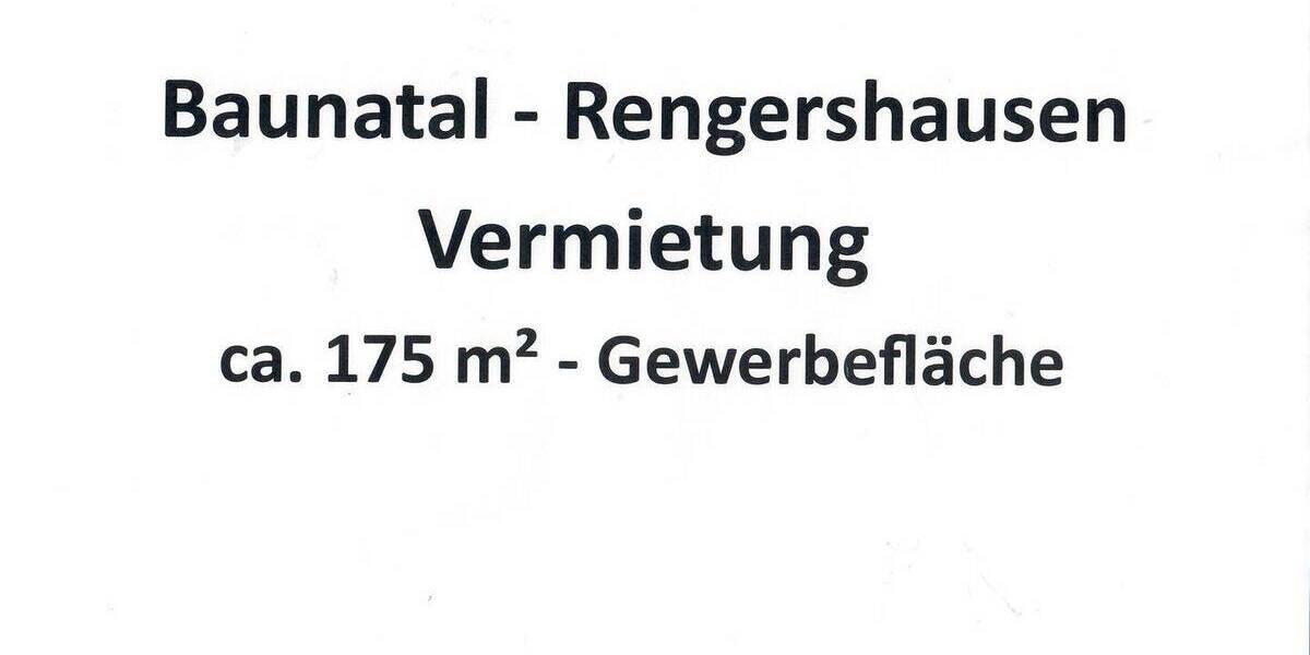Gewerbeobjekt Baunatal Guntershausen - 1.505&euro; | Angebot:25996362