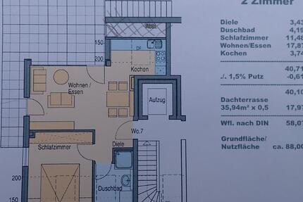 Wohnung Böblingen - 2 Zimmer, 58 m&sup2;, 850&euro; | Angebot:24600162