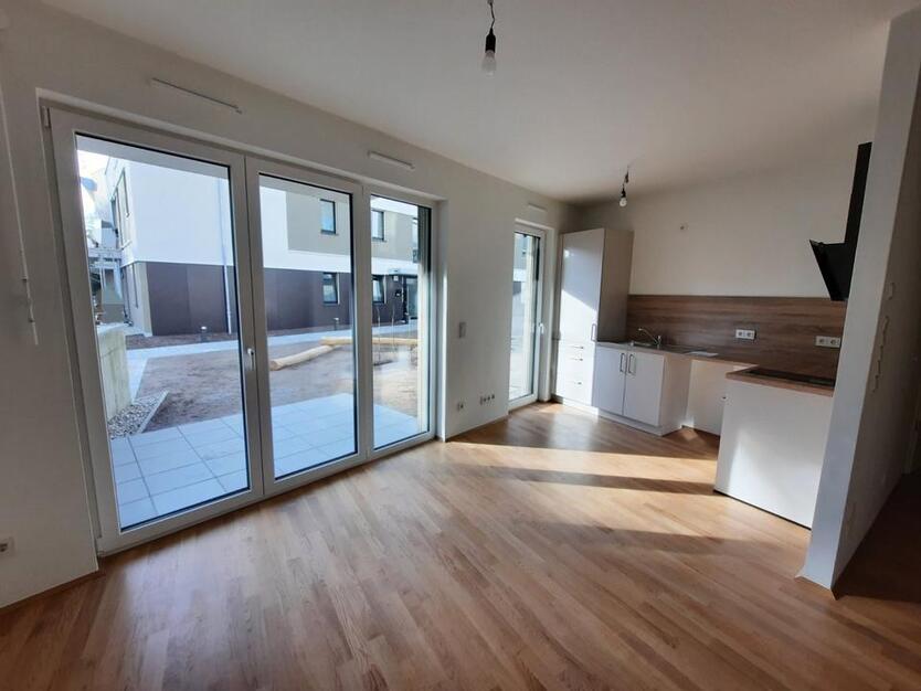 1-Raum-EG-Wohnung mit EBK und gehobener Innenausstattung zimmer
