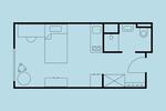 Wohnen auf Zeit Darmstadt Darmstadt-West - 1 Zimmer, 23 m&sup2;, 958&euro; | Angebot:26469836