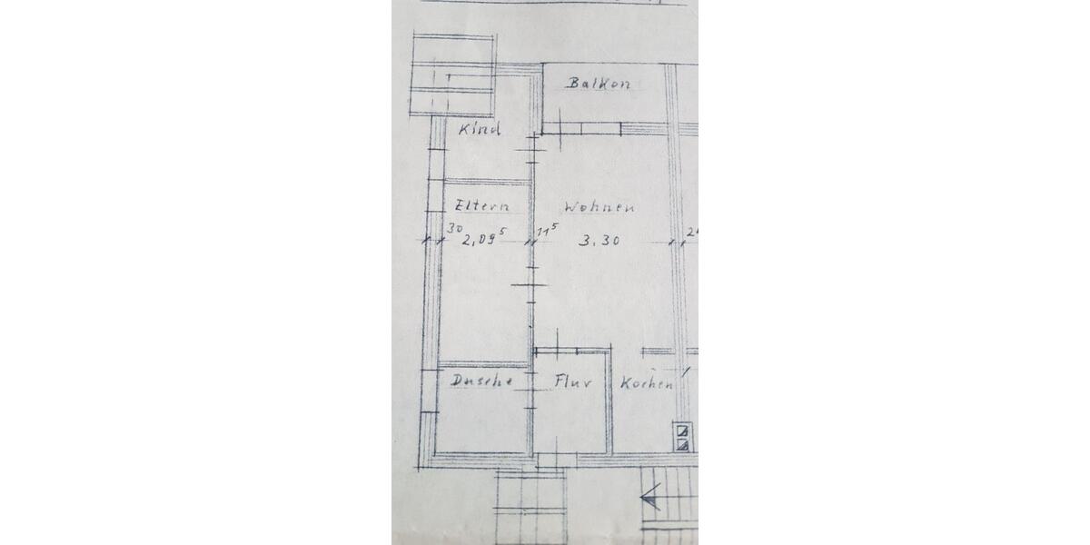 Etagenwohnung Ludwigsstadt - 3 Zimmer, 44 m&sup2;, 240&euro; | Angebot:25353331