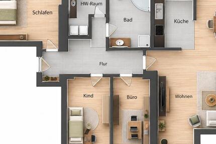 Wohnung Elze - 5 Zimmer, 180 m&sup2;, 1.400&euro; | Angebot:27585380