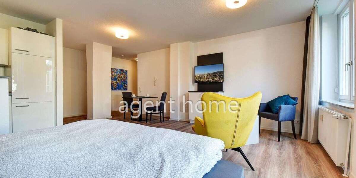 Etagenwohnung Stuttgart Stuttgart-Ost - 1 Zimmer, 47 m&sup2;, 1.030&euro; | Angebot:27422621